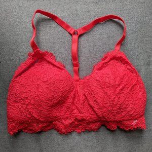 Red Lace Bralette - Aerie